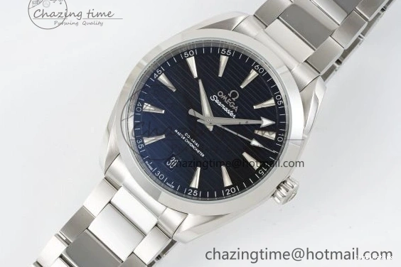 1222 MultiPurpose Aqua Terra 150M SS JQK 1:1 Best Edition Black Dial SS Hand on SS Bracelet A 7833